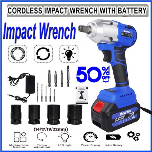 Impact wrench gun 21v electric - gun,