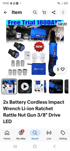 Battery cordless impact - battery,