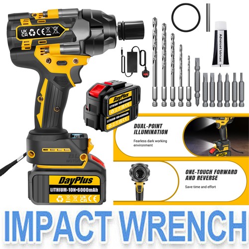 Cordless electric impact - 1/2",