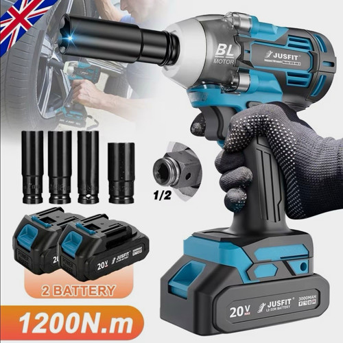 Jusfit 20v brushless - jusfit, 1/2in