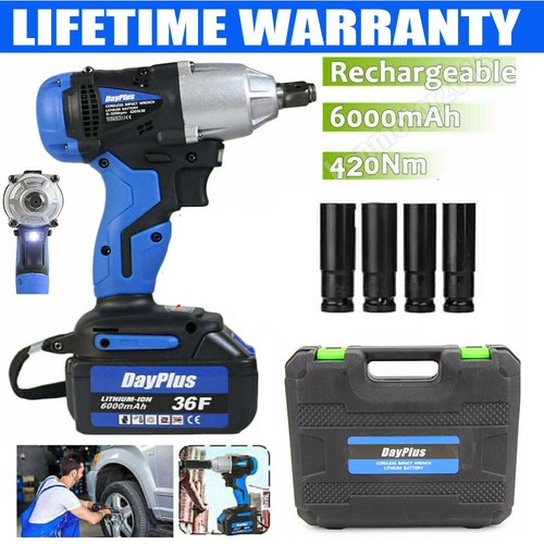 Cordless impact wrench - wrench, 1/2"